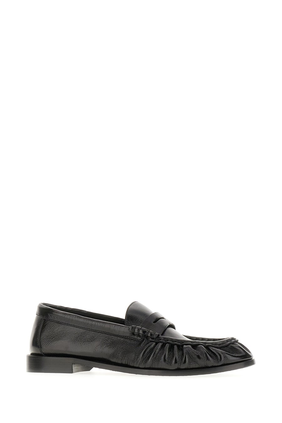 Saint Laurent Macassini in pelle nera, view 2