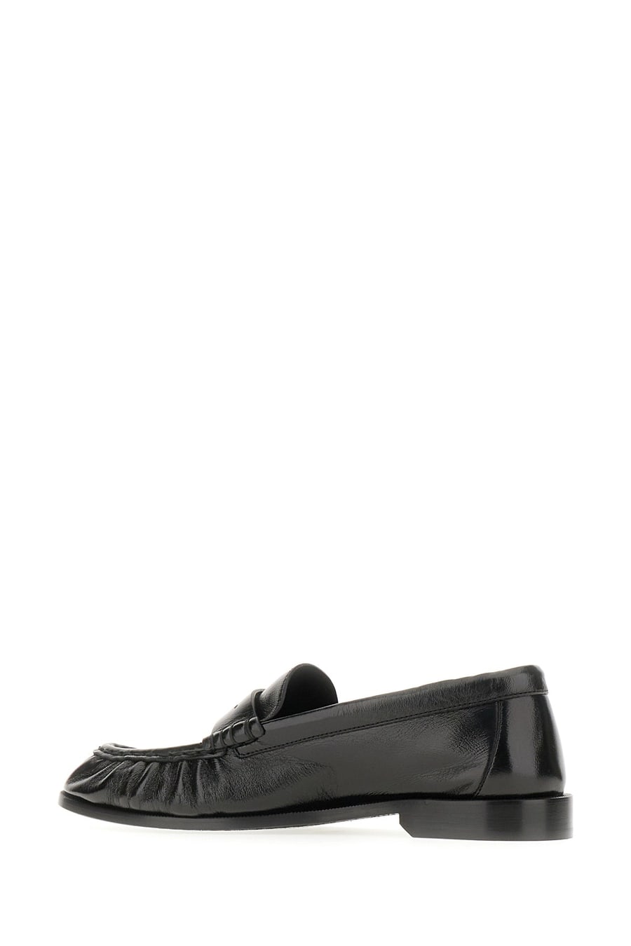 Saint Laurent Macassini in pelle nera, view 3