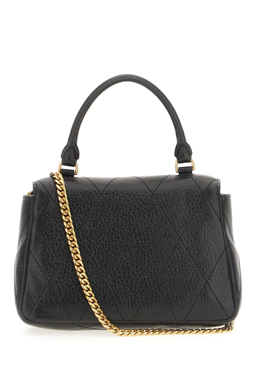 Tory Burch Borsa a spalla in pelle nera, view 3