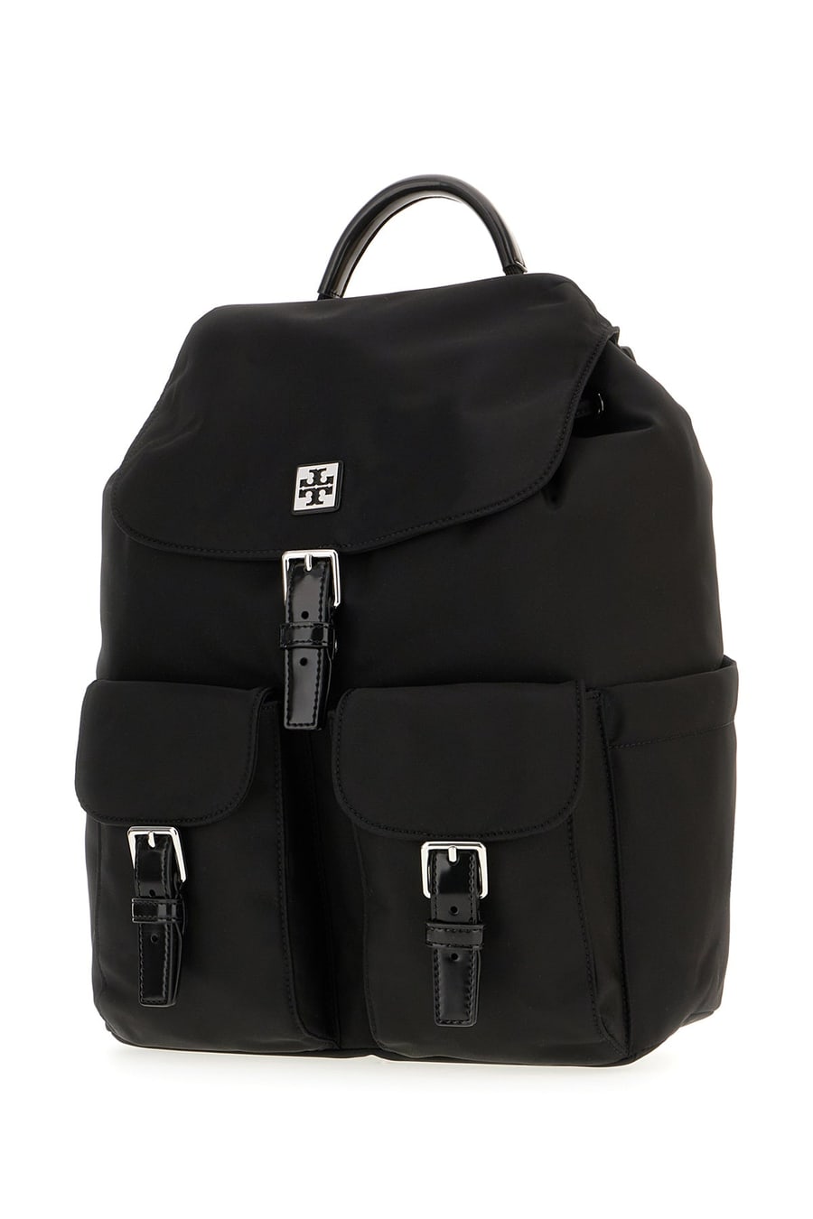 Tory Burch Zaino Virginia in tessuto nero, view 2