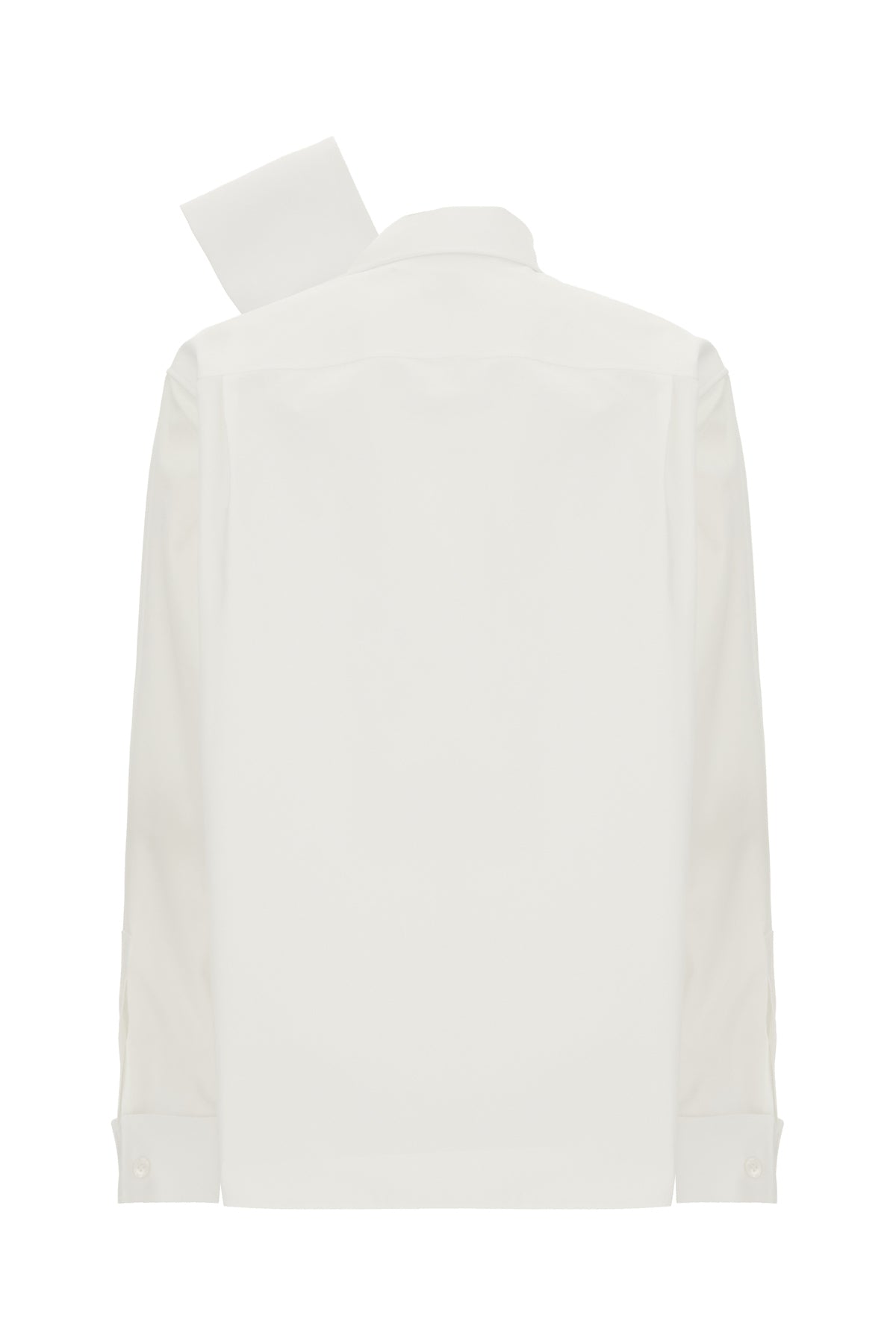 Saint Laurent Camicia in popeline bianco, view 2