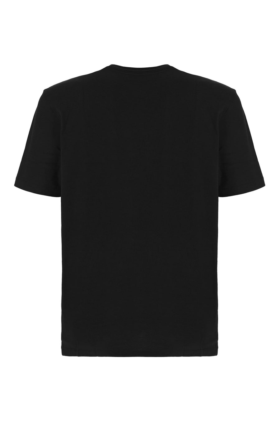 HUGO T-shirt in cotone nero, view 2