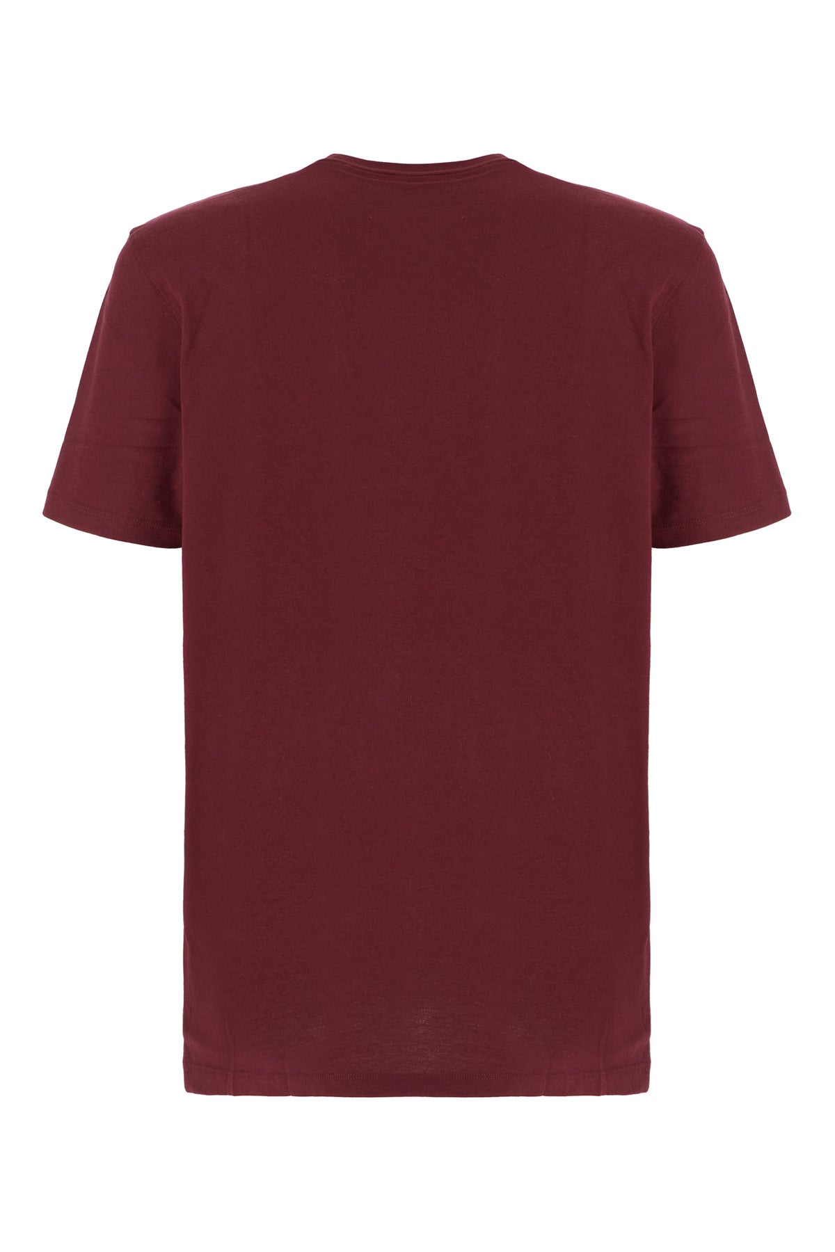 HUGO T-shirt in cotone bordeaux, view 2