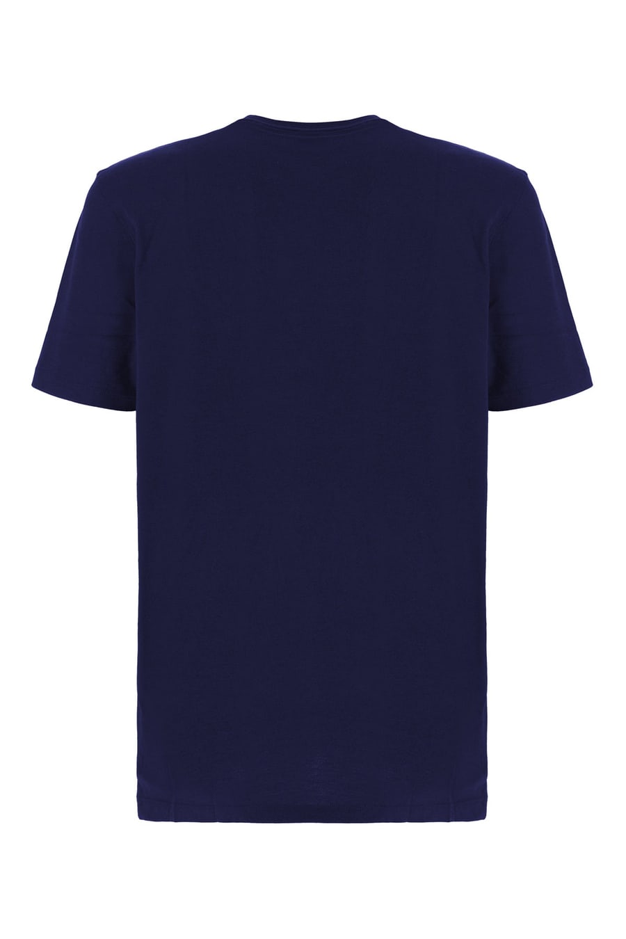 HUGO T-shirt in cotone blu, view 2
