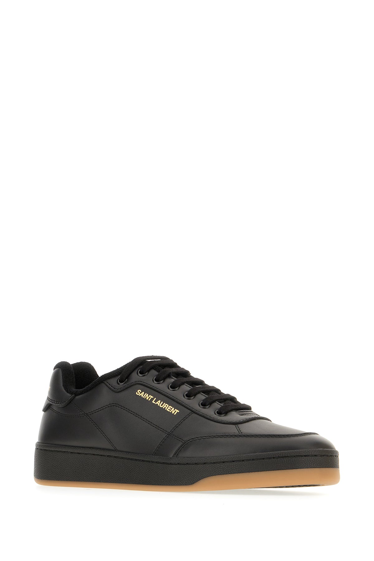 Saint Laurent Sneakers SL/61 in pelle nera, view 2
