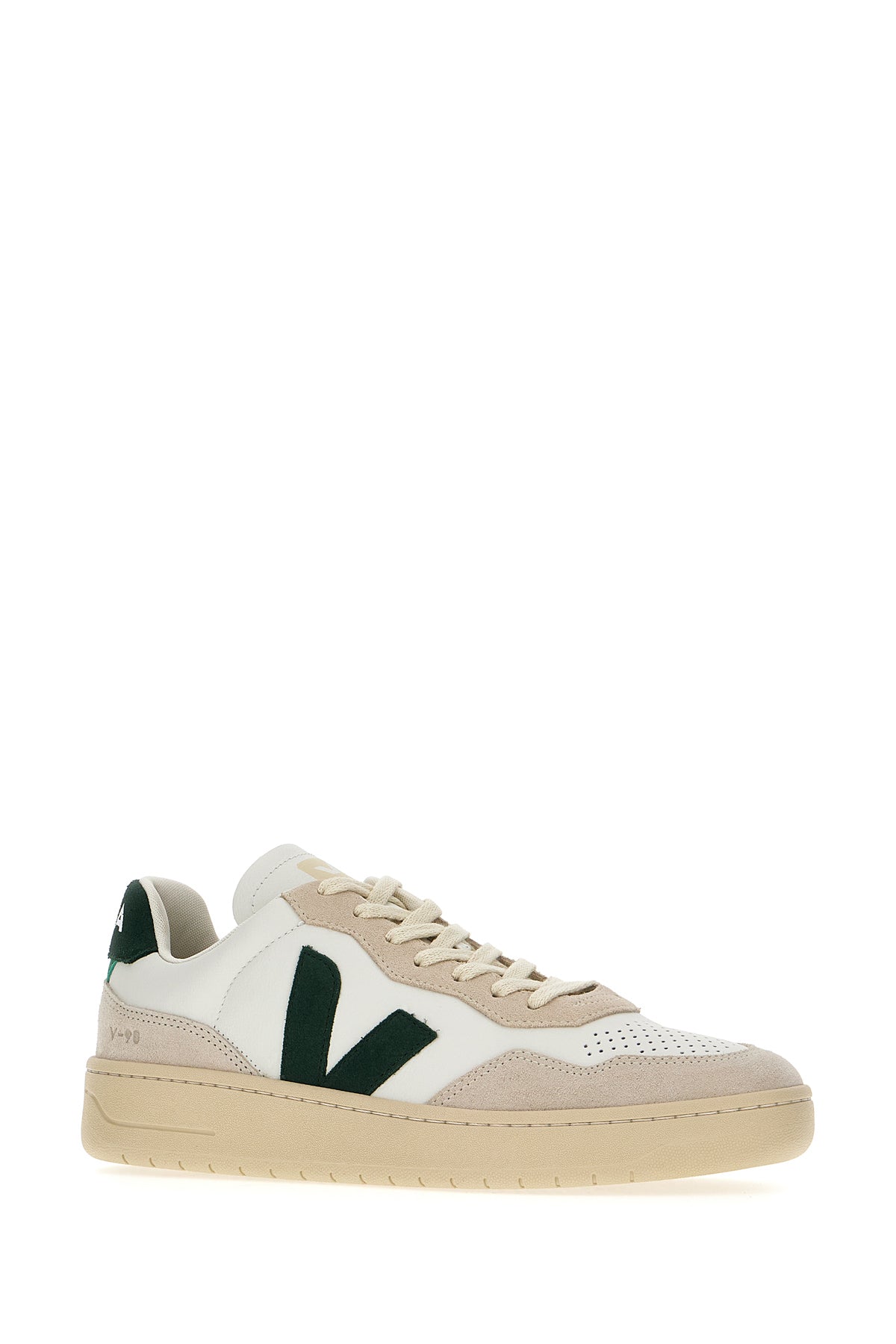 VEJA Sneakers V-90 in pelle multicolor, view 2
