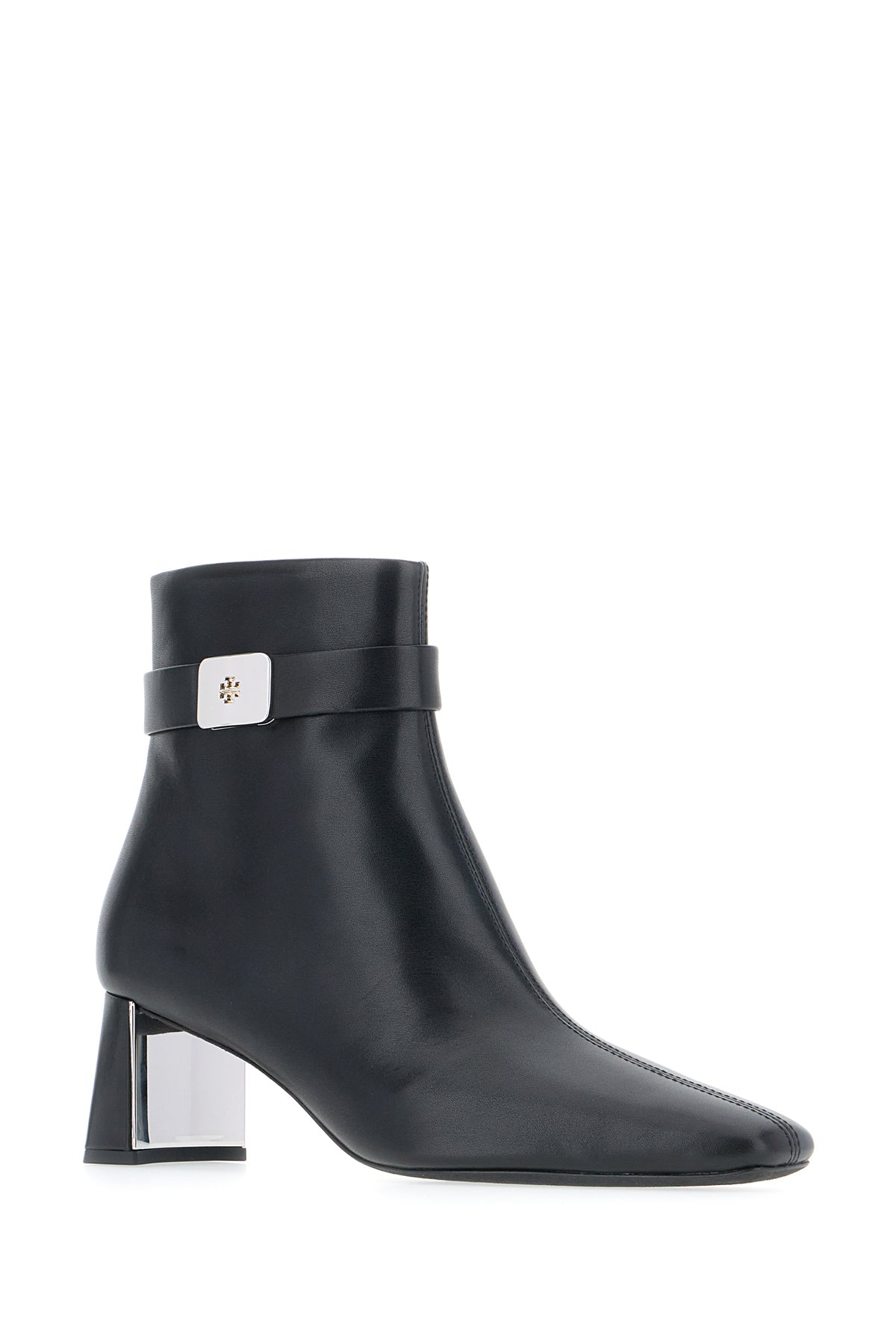 Tory Burch Stivaletti Georgia in pelle nera, view 2