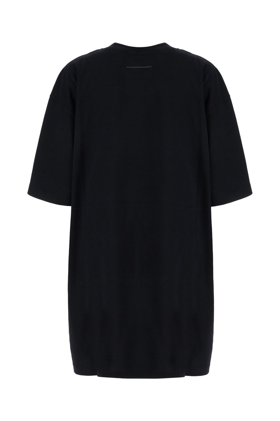 MM6 T-shirt in cotone nero, view 2