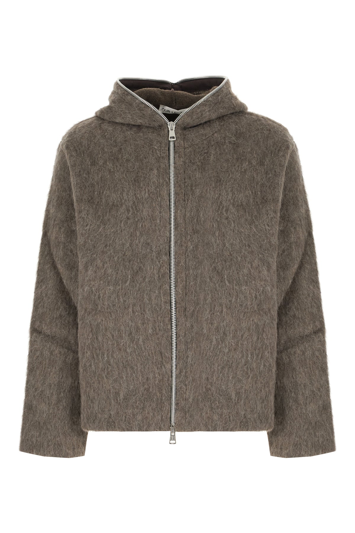 Our Legacy Maglione in misto lana grigio
