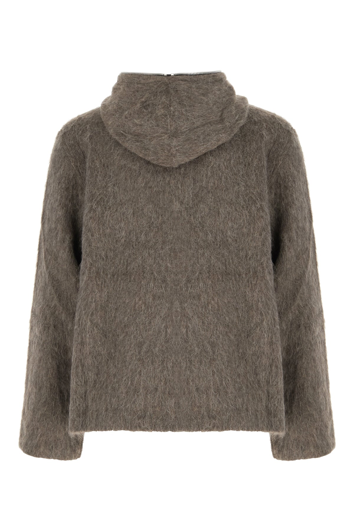 Our Legacy Maglione in misto lana grigio, view 2