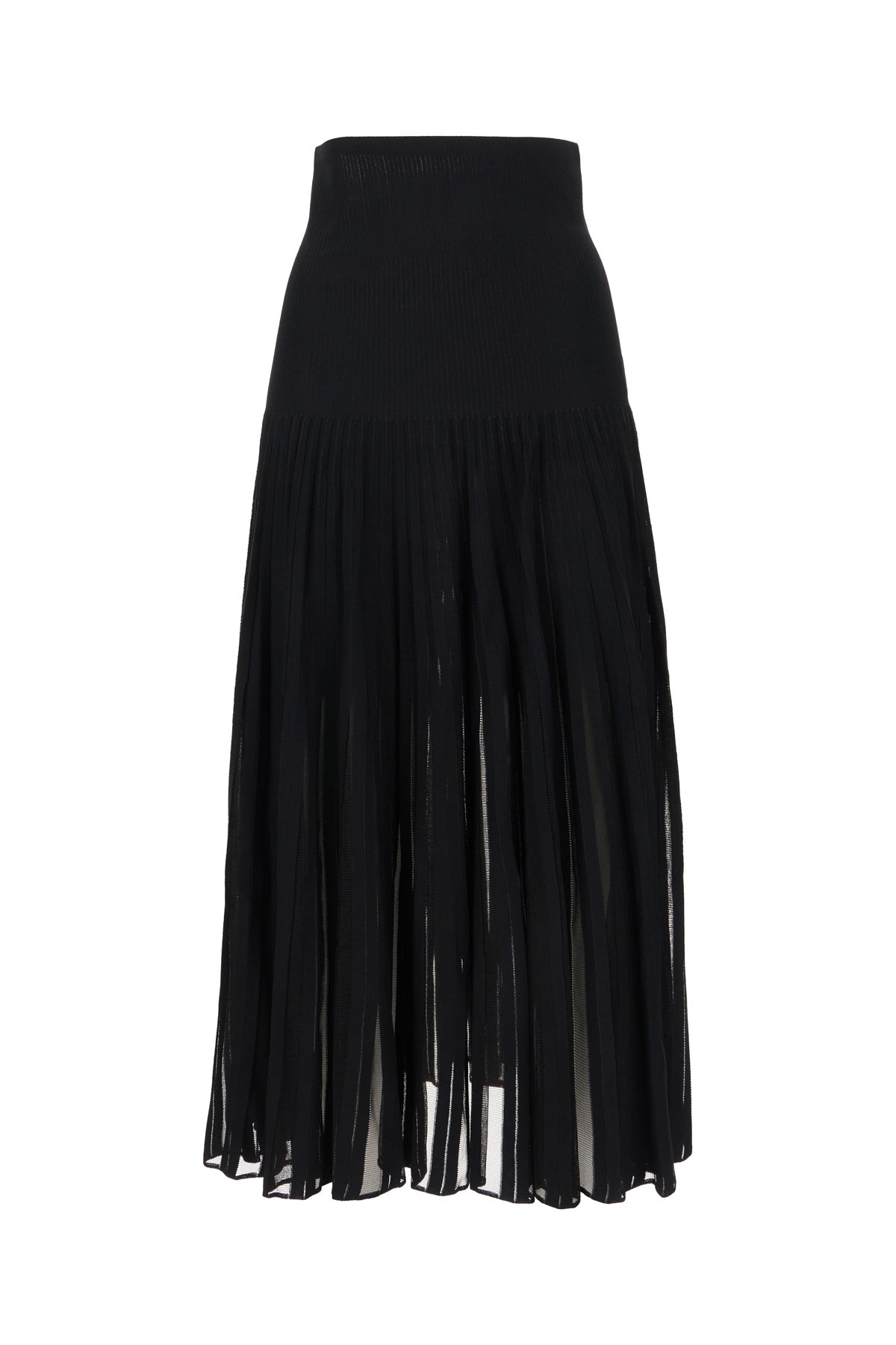 Alaïa Gonna in misto viscosa stretch nera