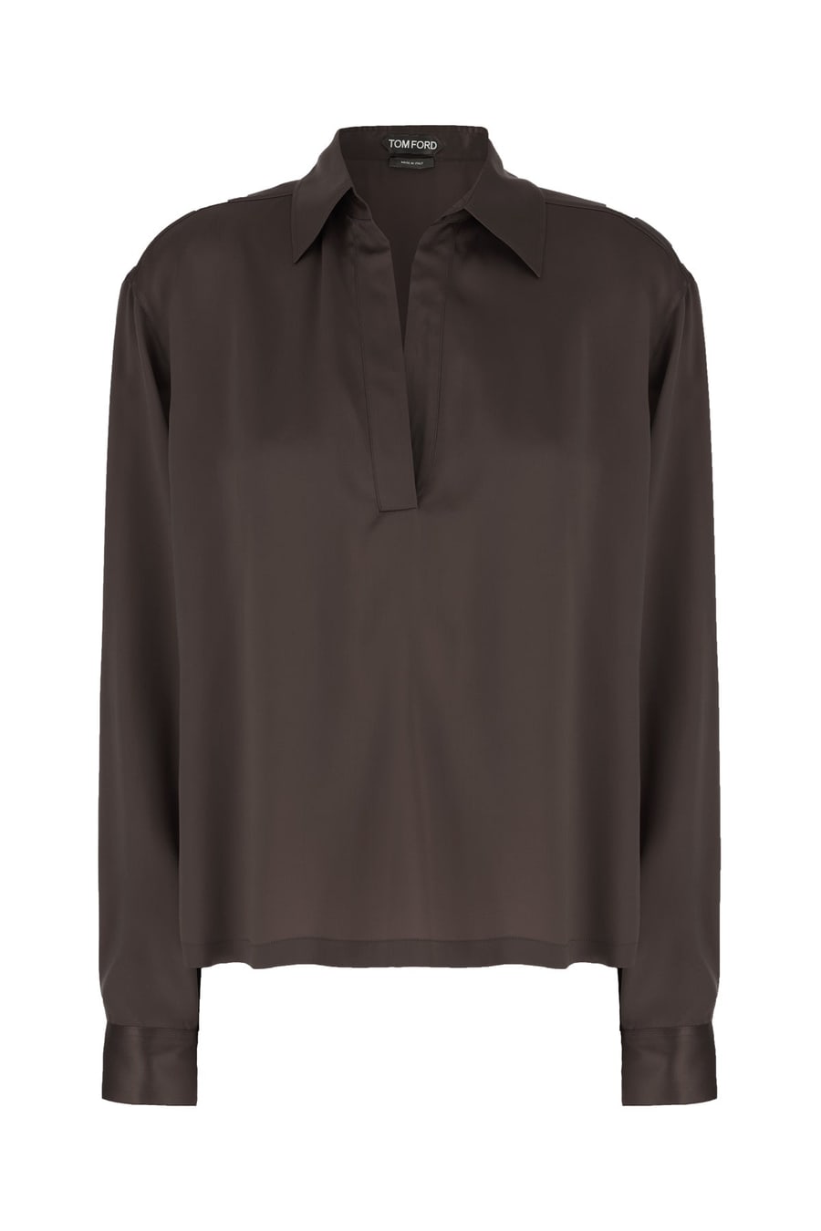 Tom Ford Camicia in seta testa di moro