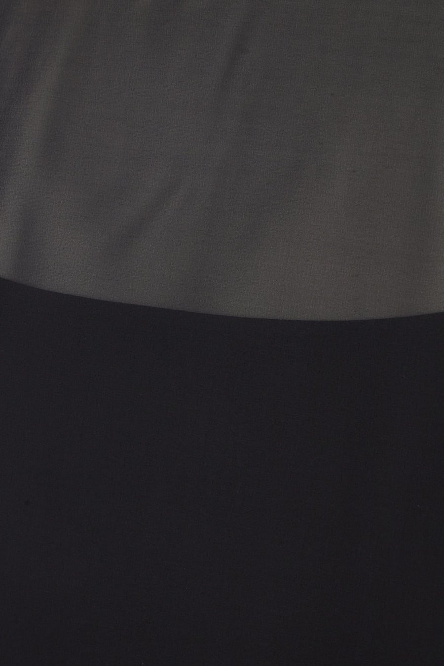 Gucci Camicia in chiffon nero, view 3