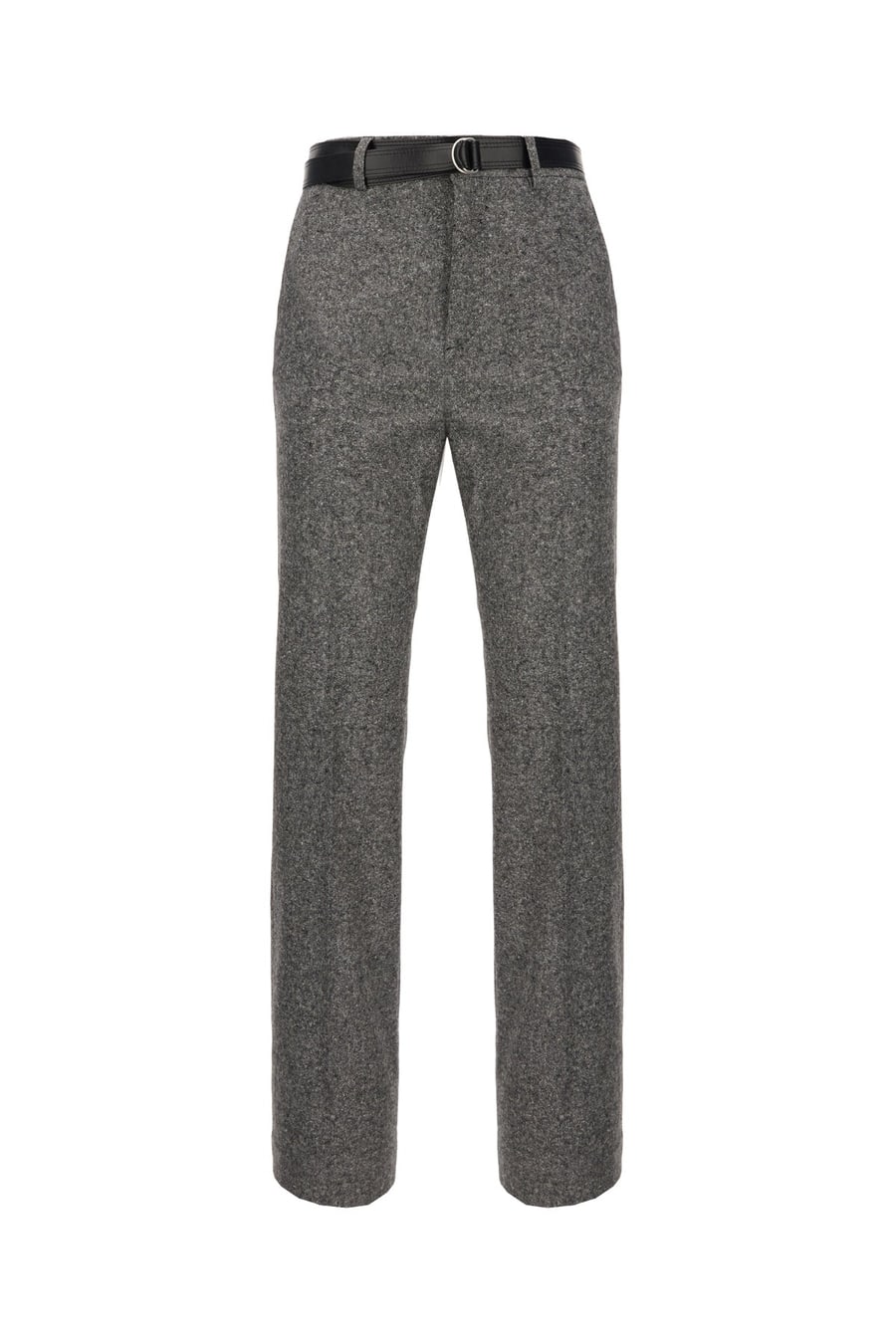 MM6 Pantalone in misto lana grigia