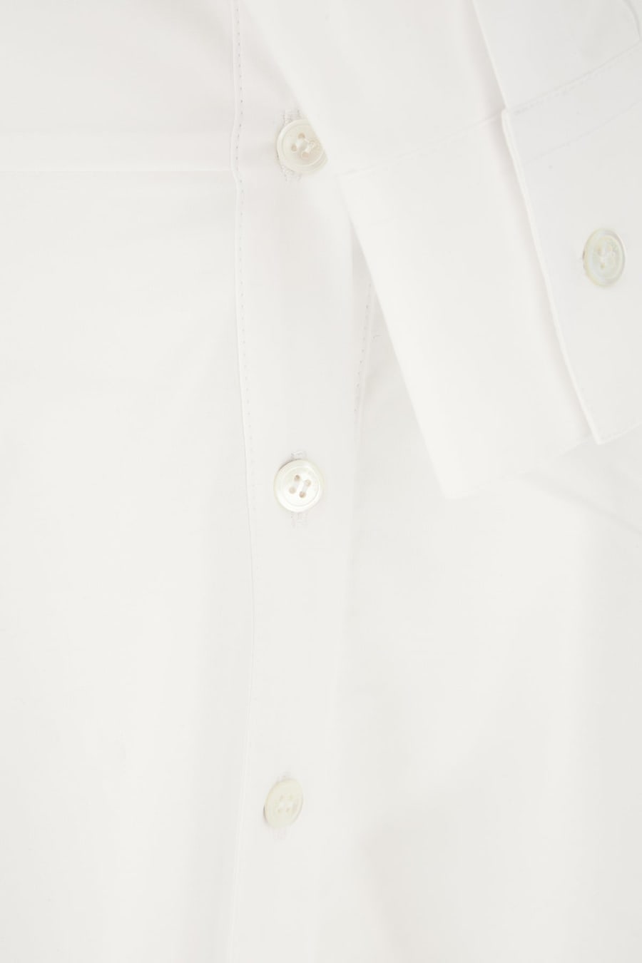 VIKTOR & ROLF Mini abito in cotone bianco, view 3