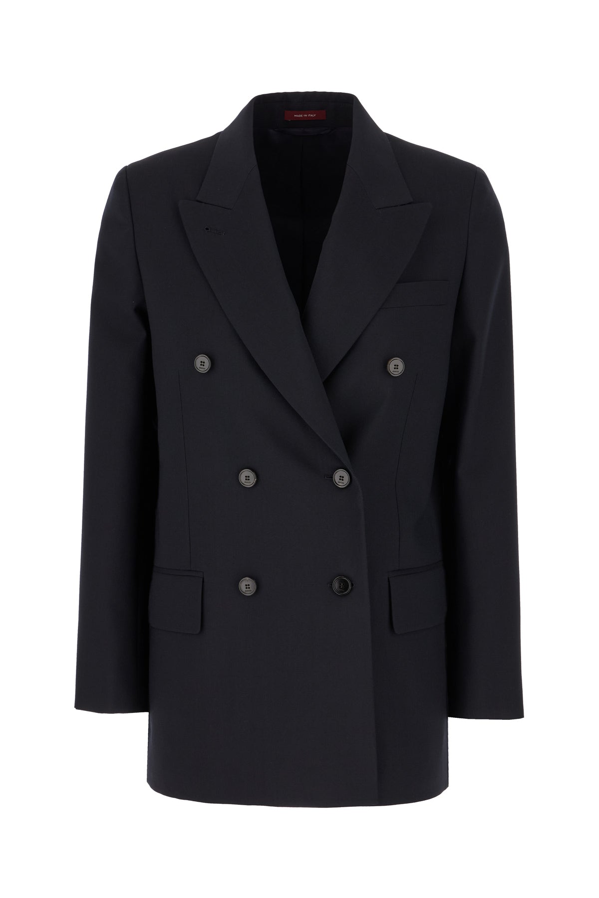 Gucci Giacca in lana blu notte