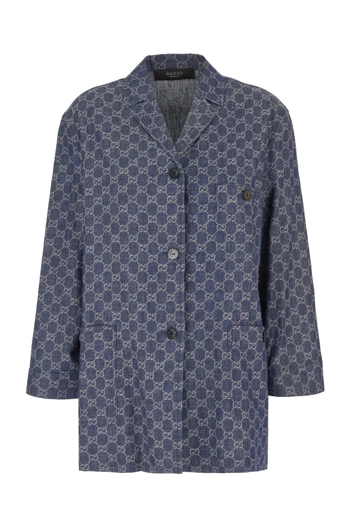 Gucci Giacca in cotone stampato