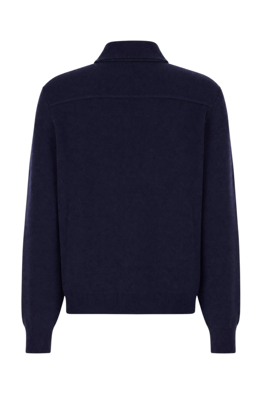 Tom Ford Cardigan in misto lana stretch blu, view 2