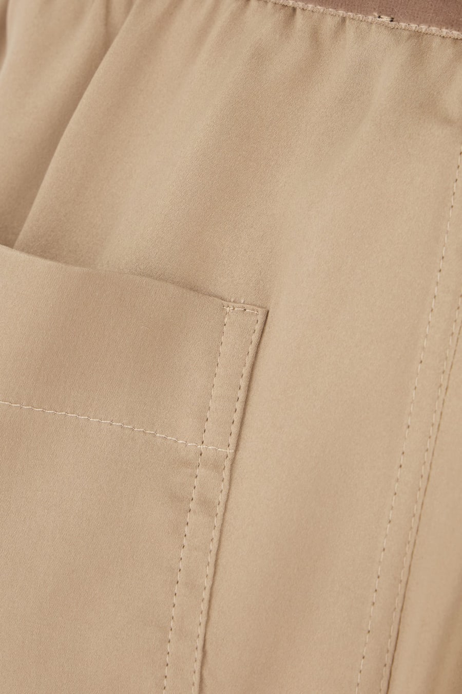 Tom Ford Pantalone in seta beige, view 3