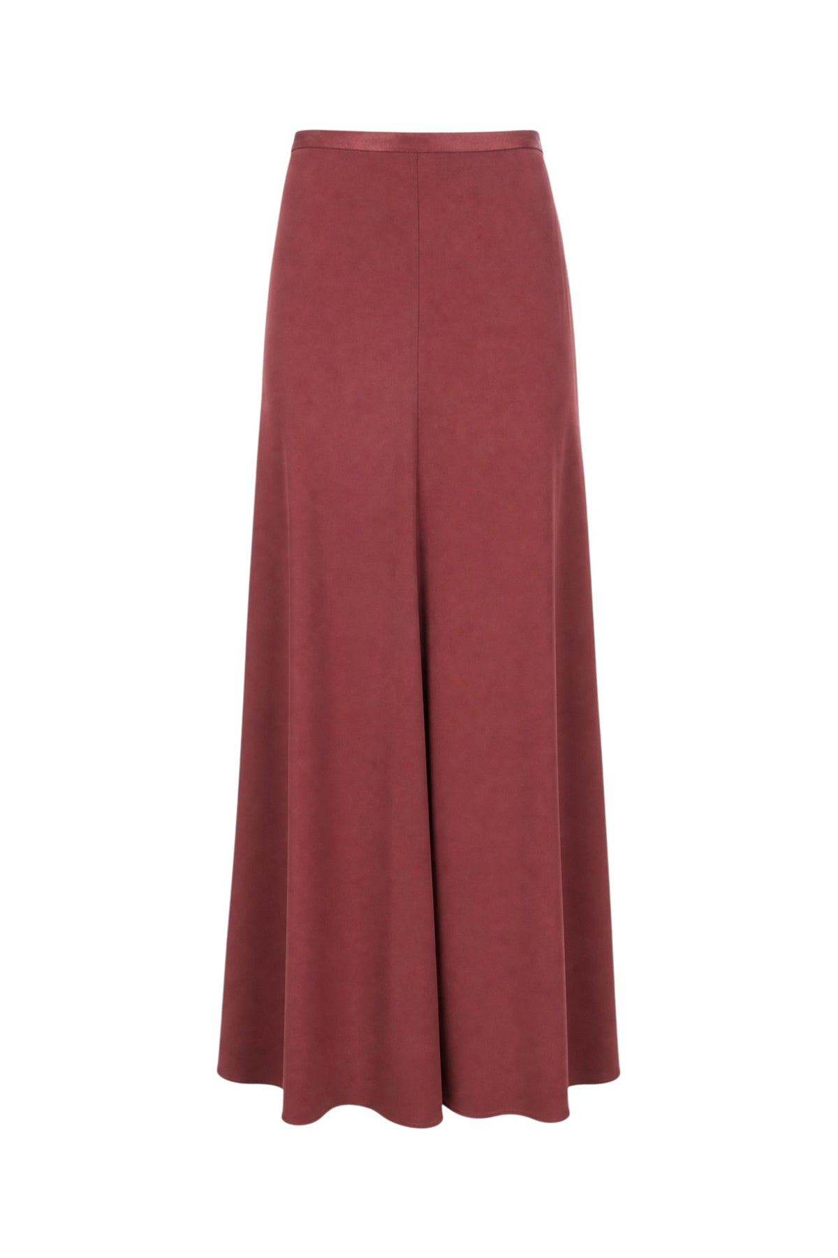 ALBERTA FERRETTI Gonna in viscosa vinaccia