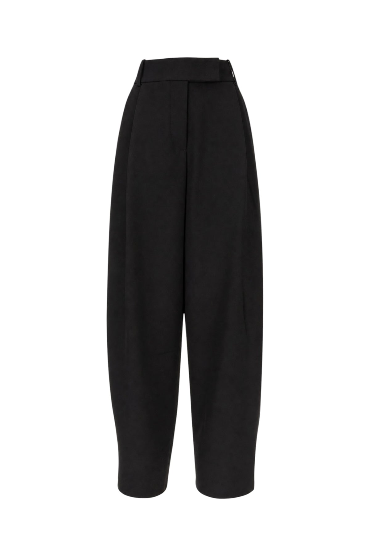 Giorgio Armani Pantalone in seta nera