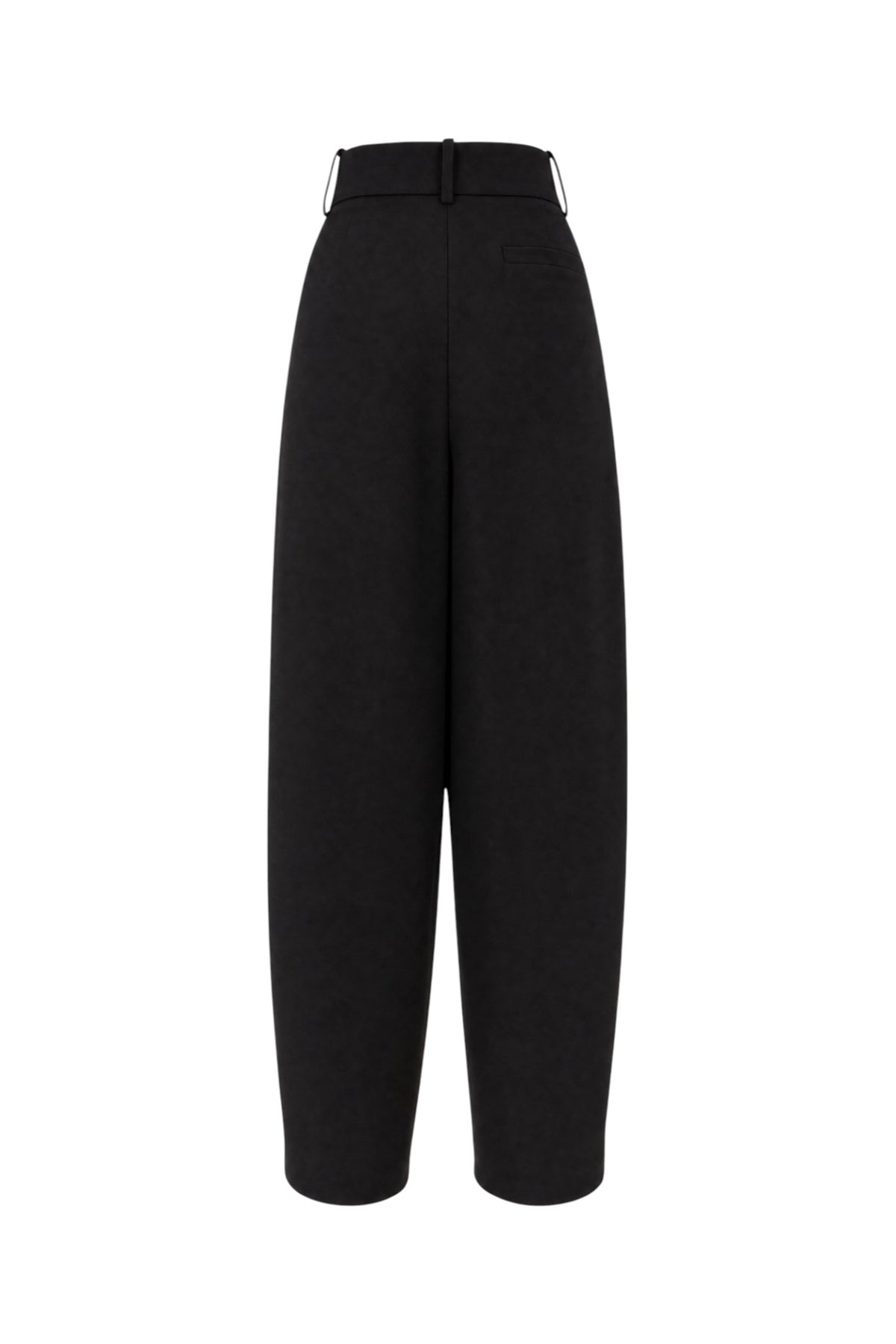 Giorgio Armani Pantalone in seta nera, view 2