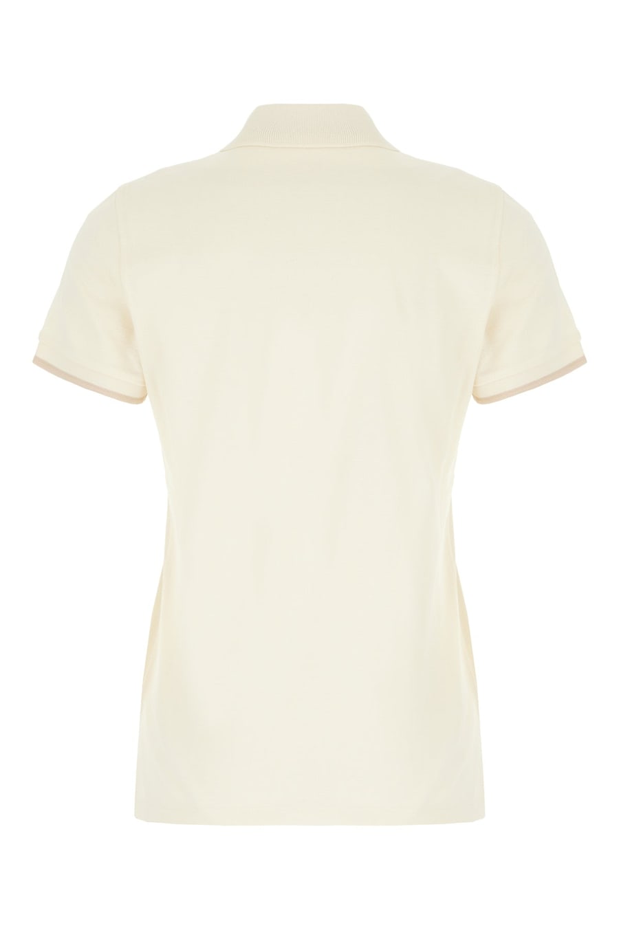 Moncler Polo in cotone bianco, view 2