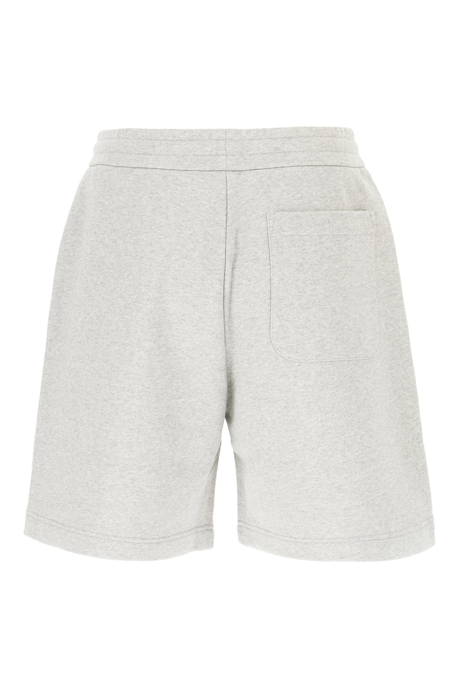 Moncler Bermuda in cotone grigio, view 2
