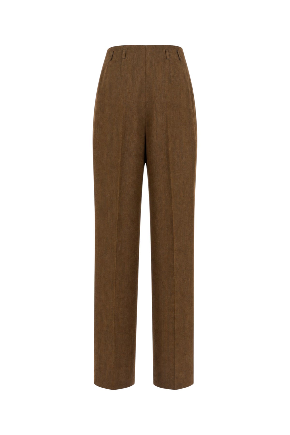 ALBERTA FERRETTI Pantalone in misto viscosa ricamata, view 2