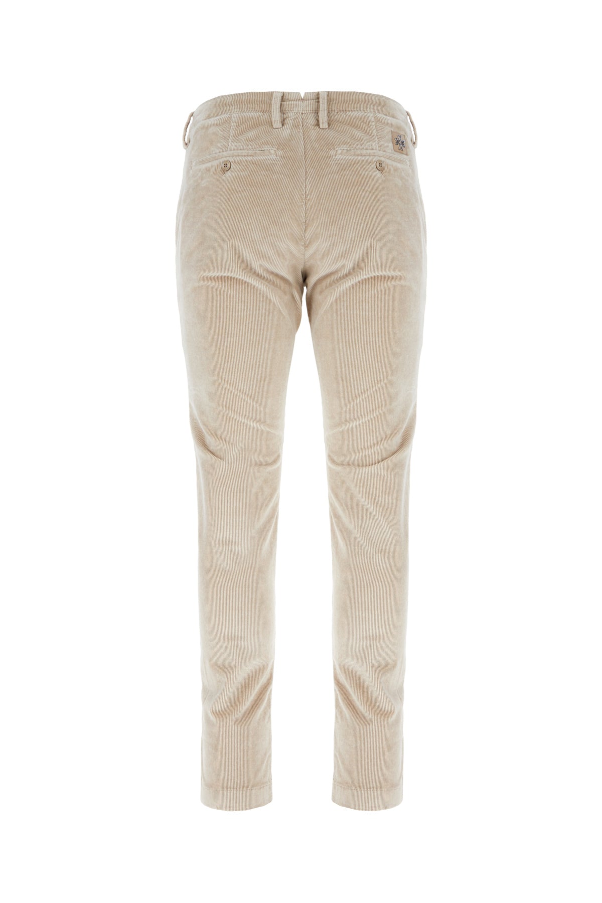 JACOB COHEN Pantaloni in velluto a coste ocra, view 2