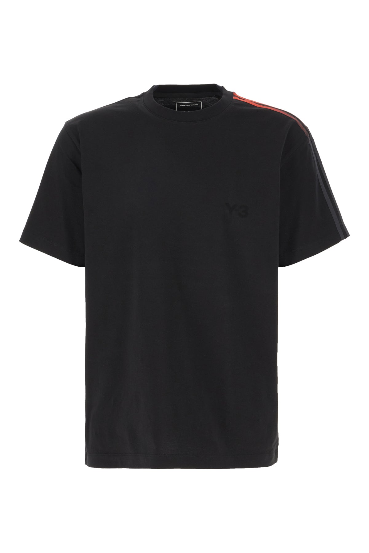 Y3 ADIDAS T-shirt in cotone nero