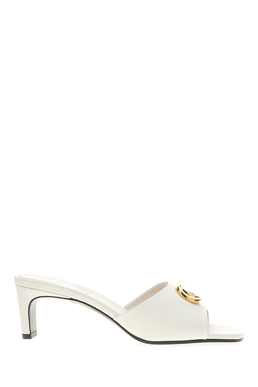 Gucci Mules in nappa bianca
