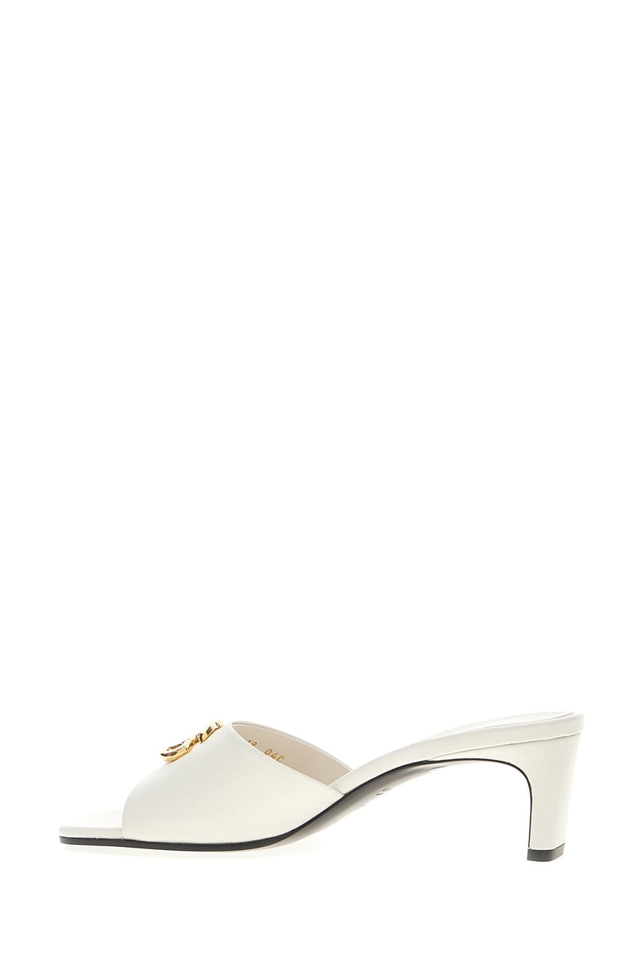 Gucci Mules in nappa bianca, view 3