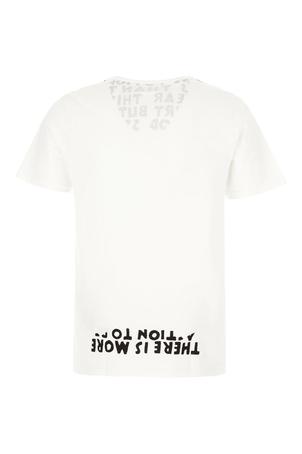 MM6 T-shirt in cotone bianco, view 2