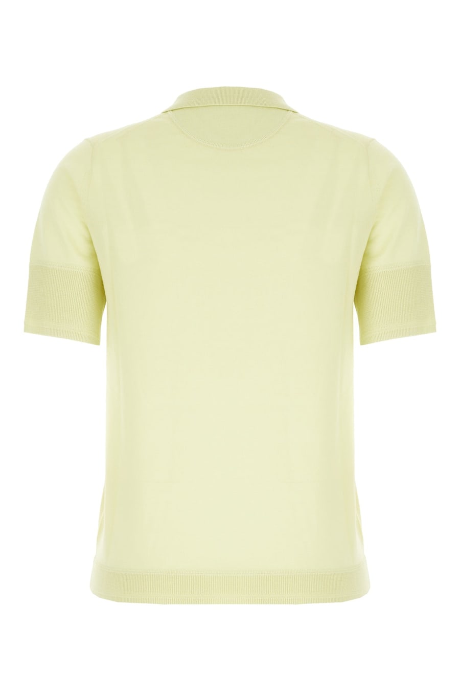 PAUL SMITH Polo in misto lana lime, view 2