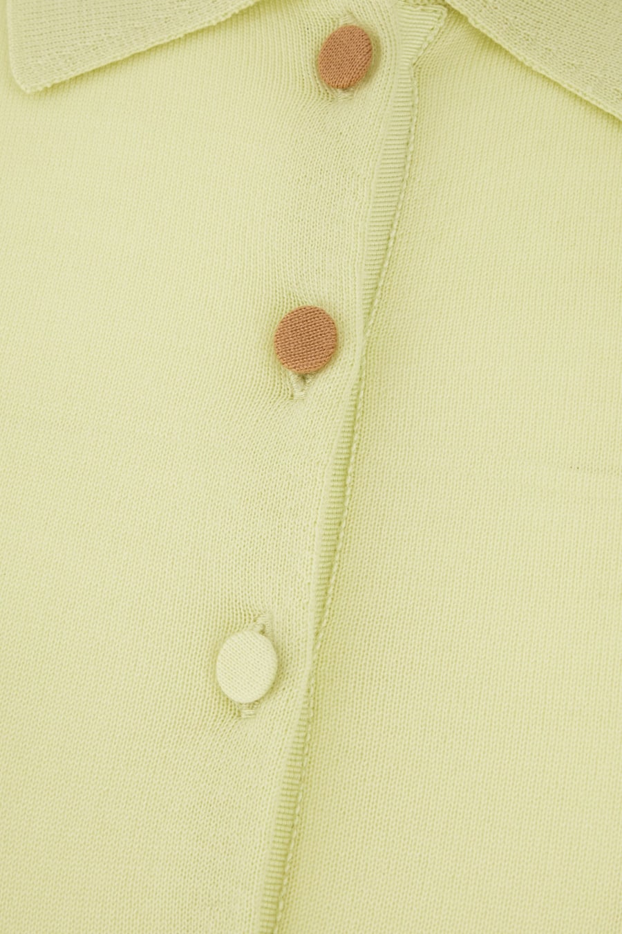 PAUL SMITH Polo in misto lana lime, view 3