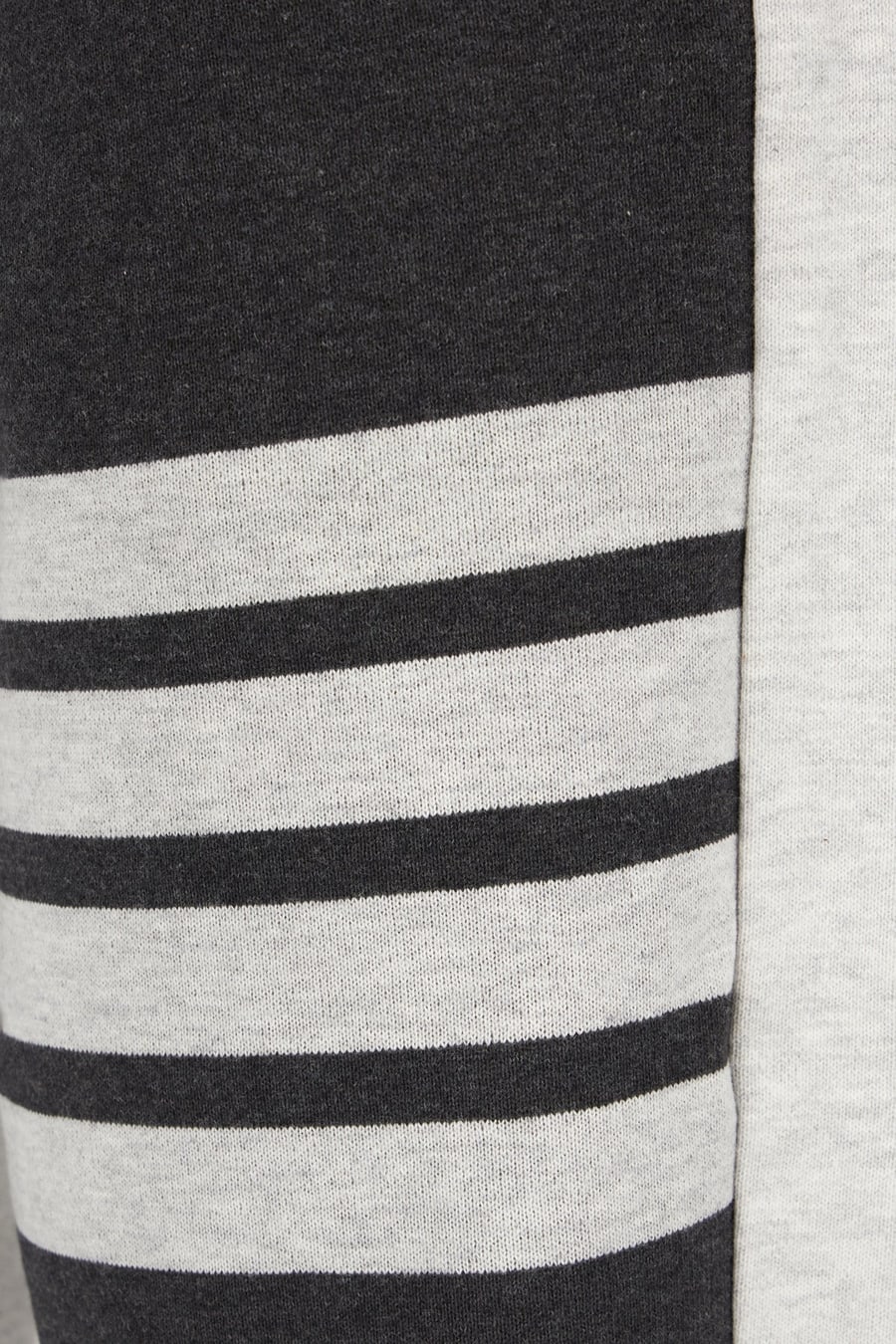 Thom Browne Pantalone jogging in cotone bicolor, view 3