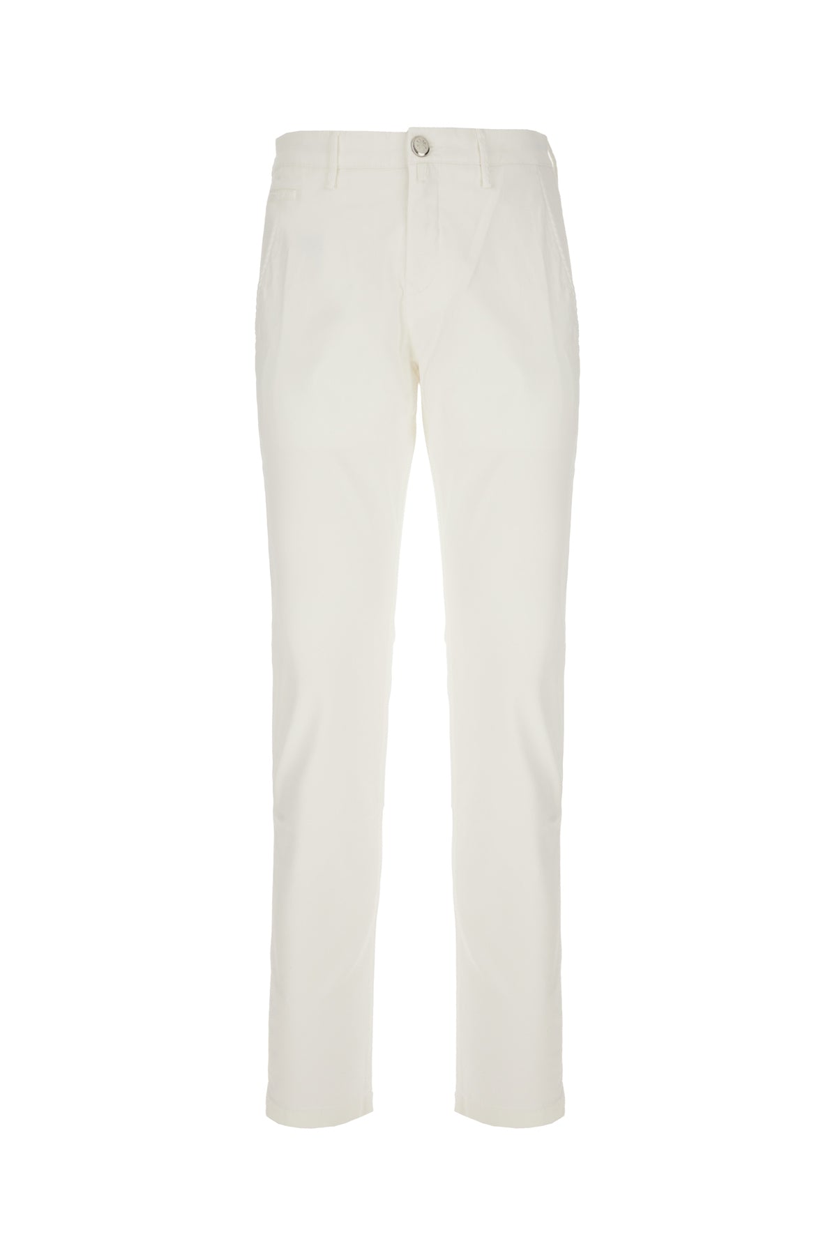 JACOB COHEN Pantalone in misto cotone stretch bianco