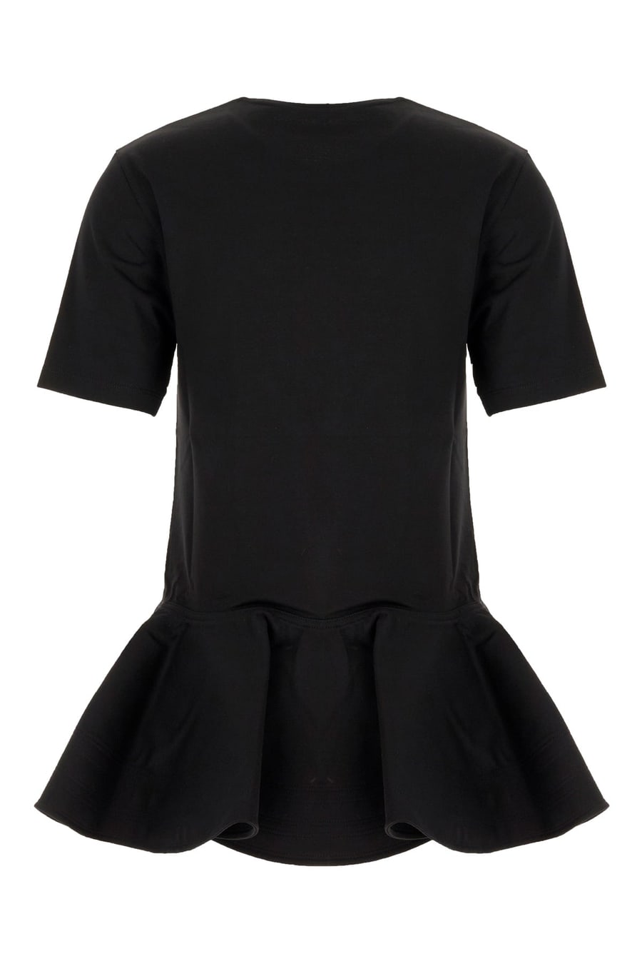 Alaïa T-shirt in cotone nero, view 2