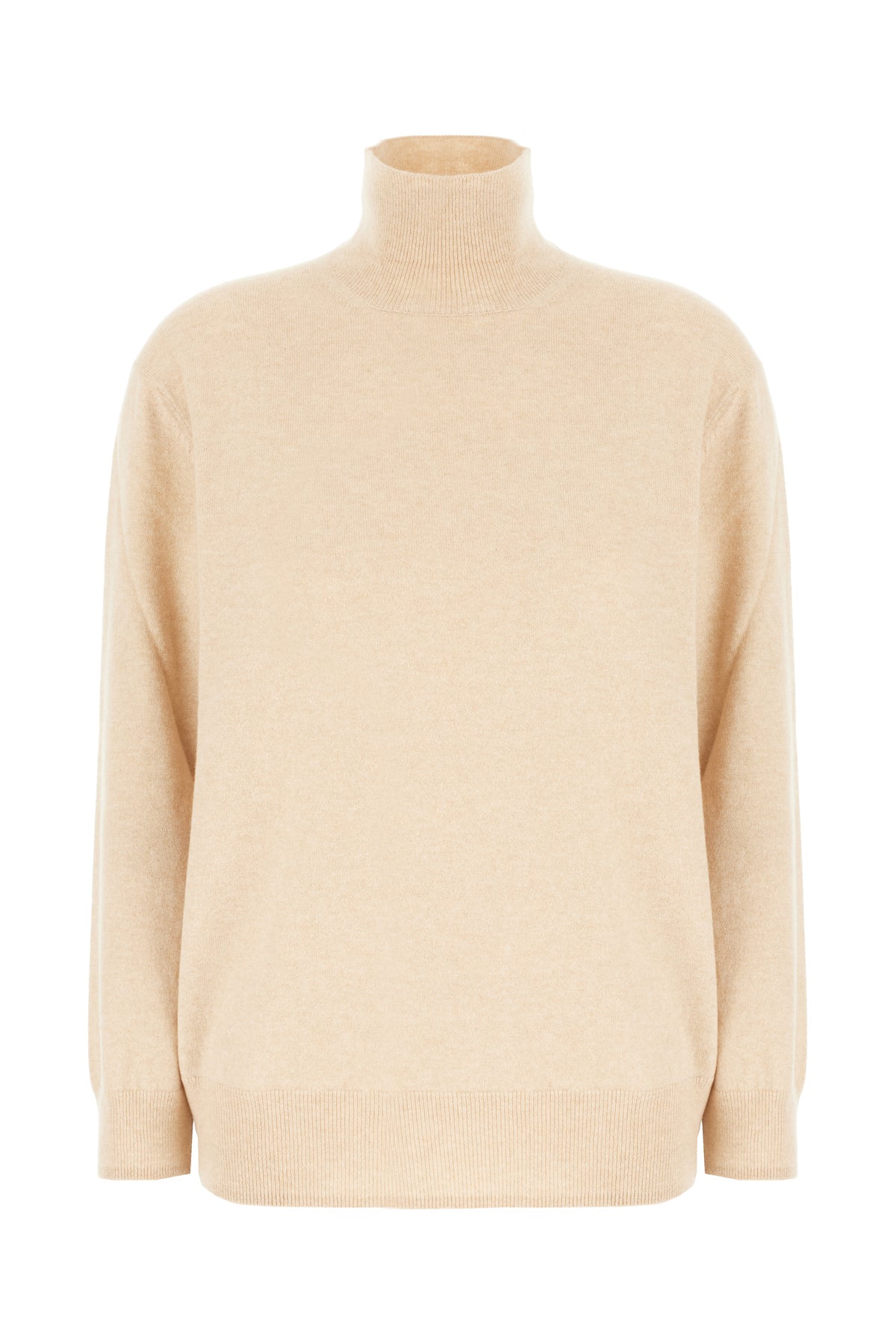 MALO Maglione in cashmere sabbia