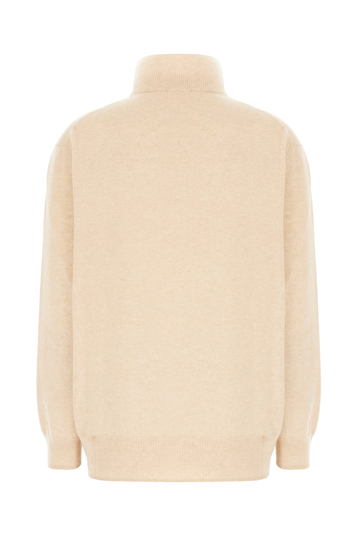 MALO Maglione in cashmere sabbia, view 2