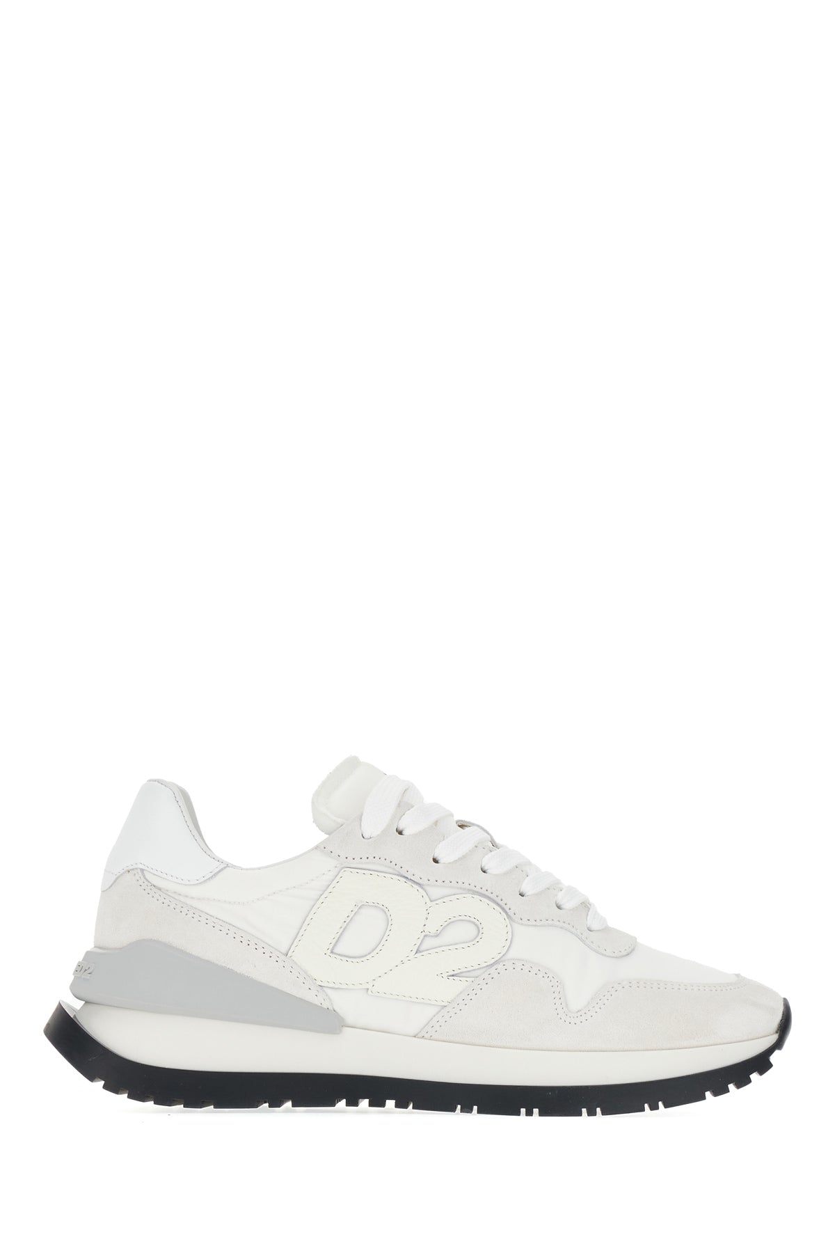 Dsquared2 Sneakers Running bicolor in pelle scamosciata e nylon