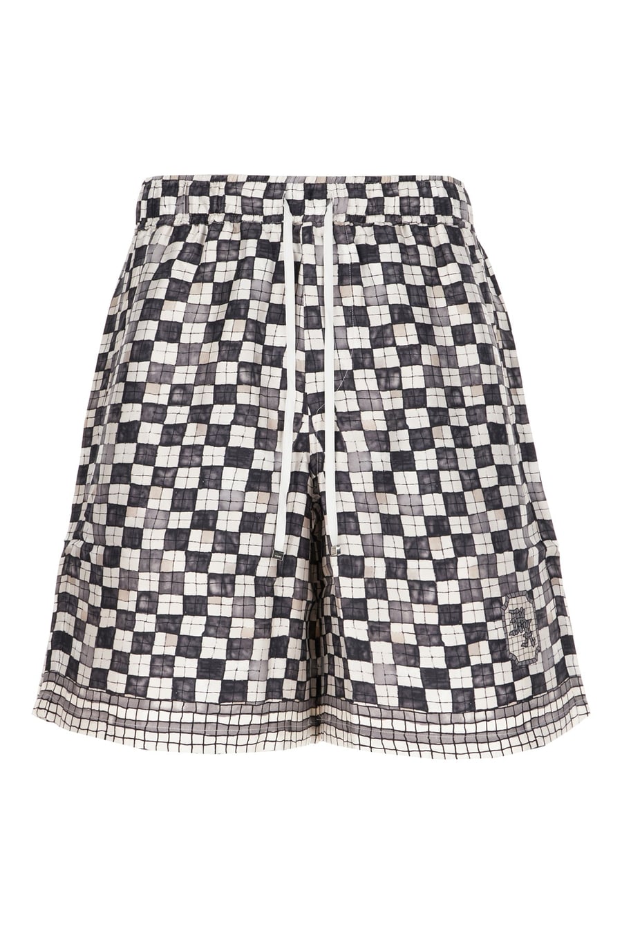 Amiri Bermuda in seta stampata