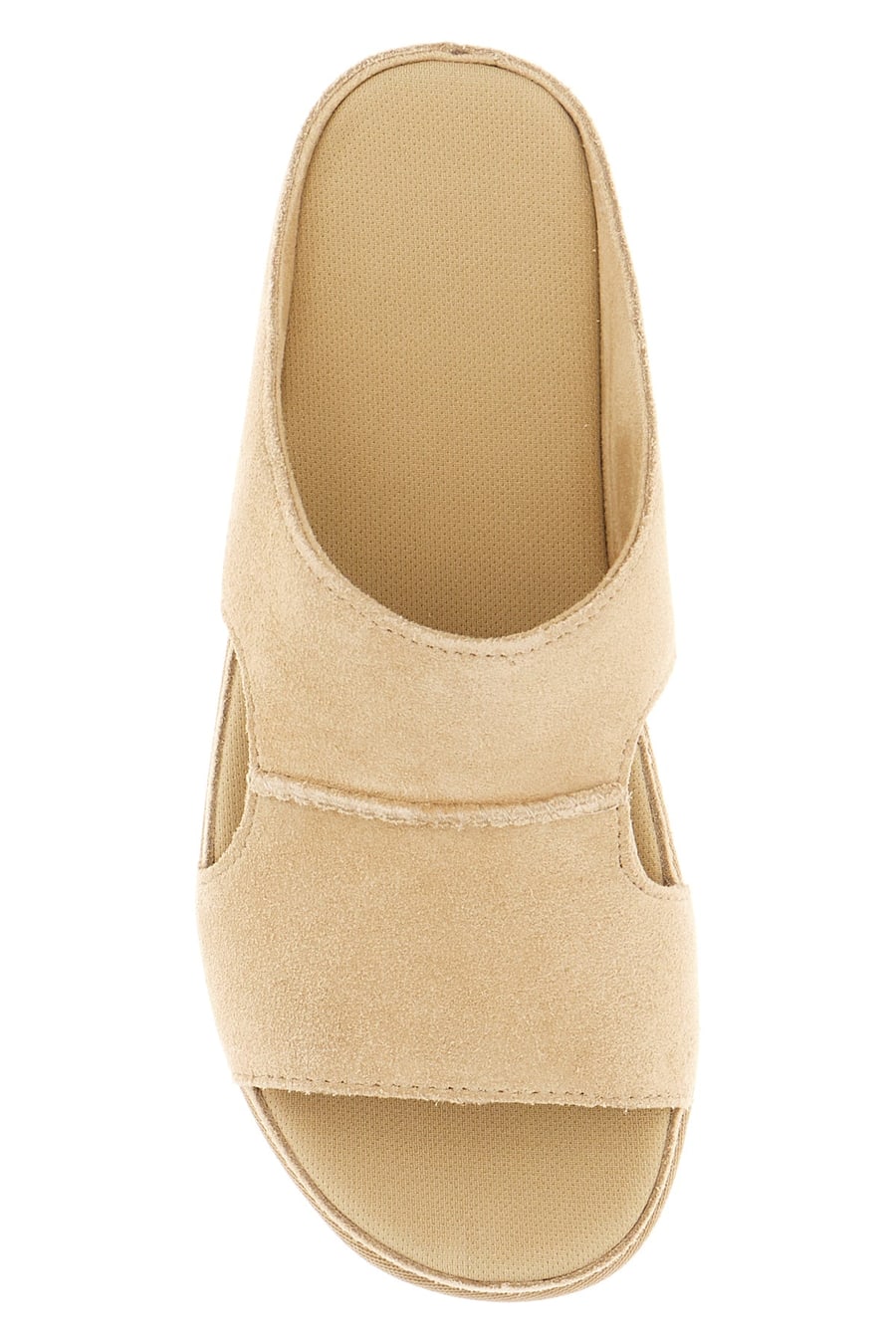 UGG Slippers Goldenstar in pelle scamosciata sand, view 4