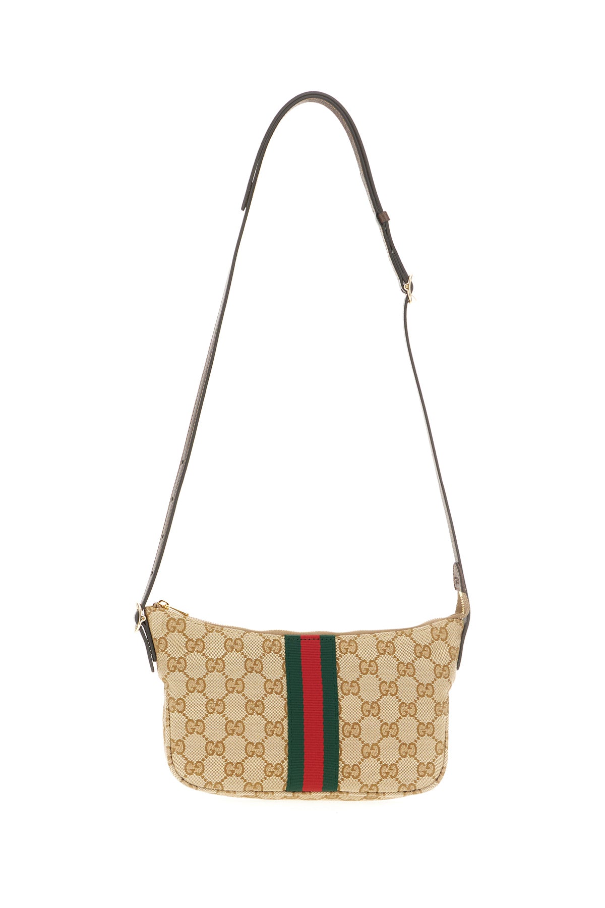 Gucci Borsa a spalla piccola Lunetta in tessuto GG Supreme