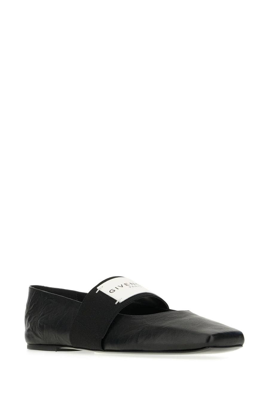 Givenchy Ballerine Squared in pelle nera, view 2