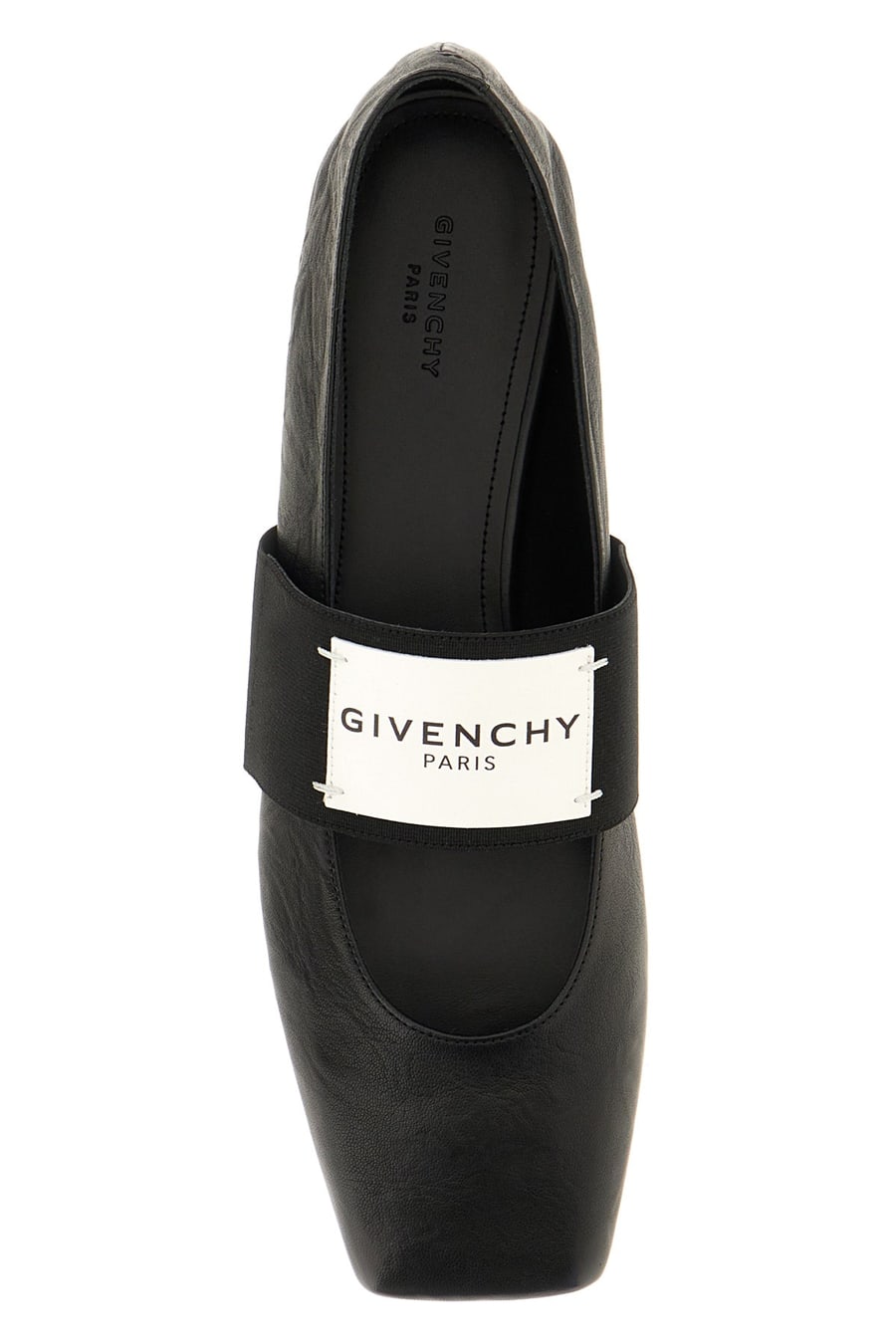Givenchy Ballerine Squared in pelle nera, view 4