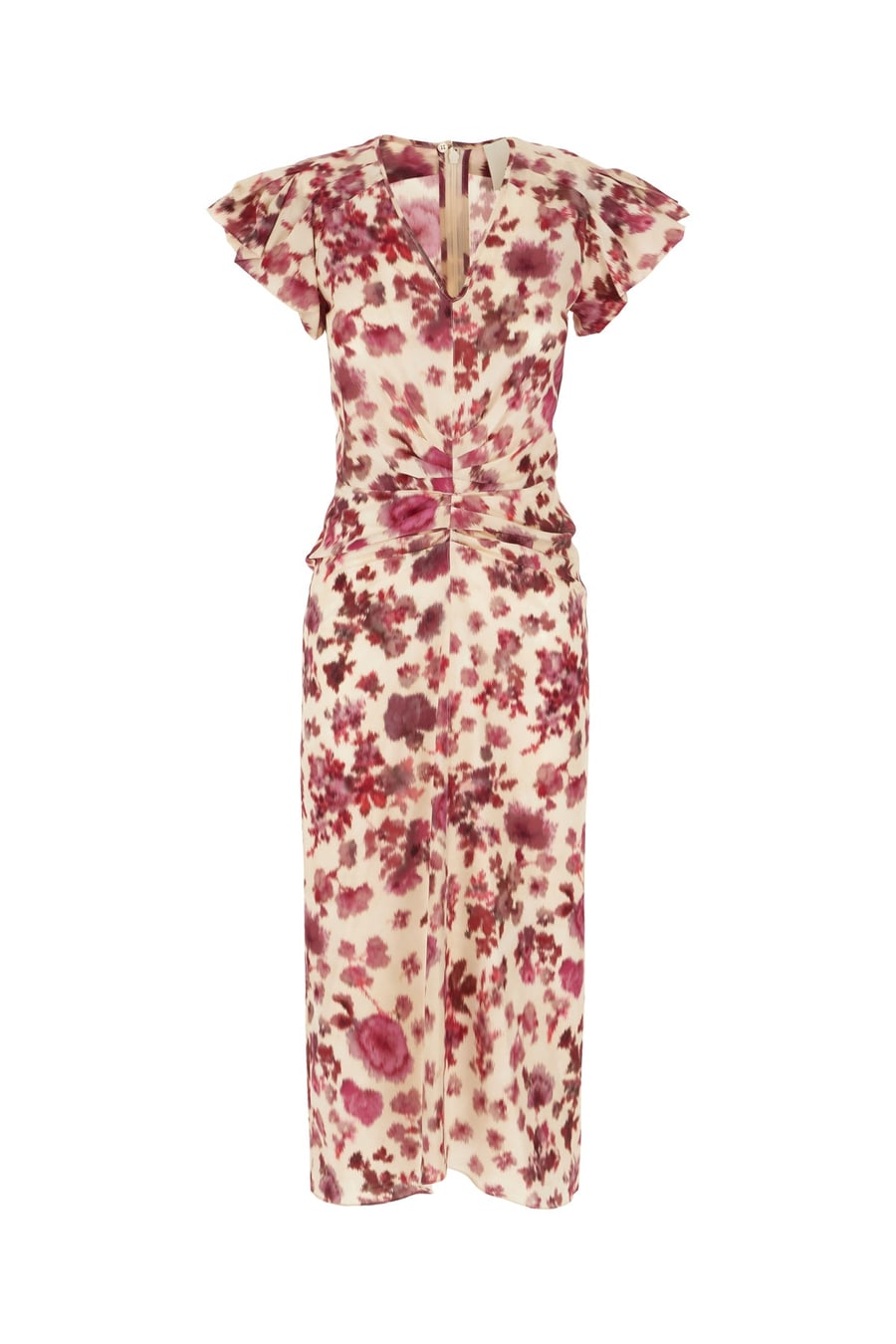 Isabel Marant Abito in seta stretch stampato