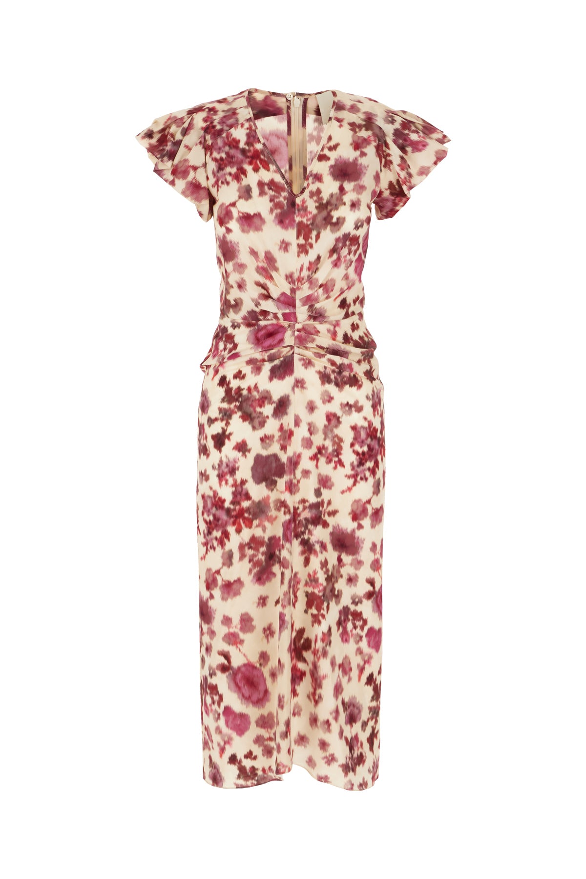 Isabel Marant Abito in seta stretch stampato