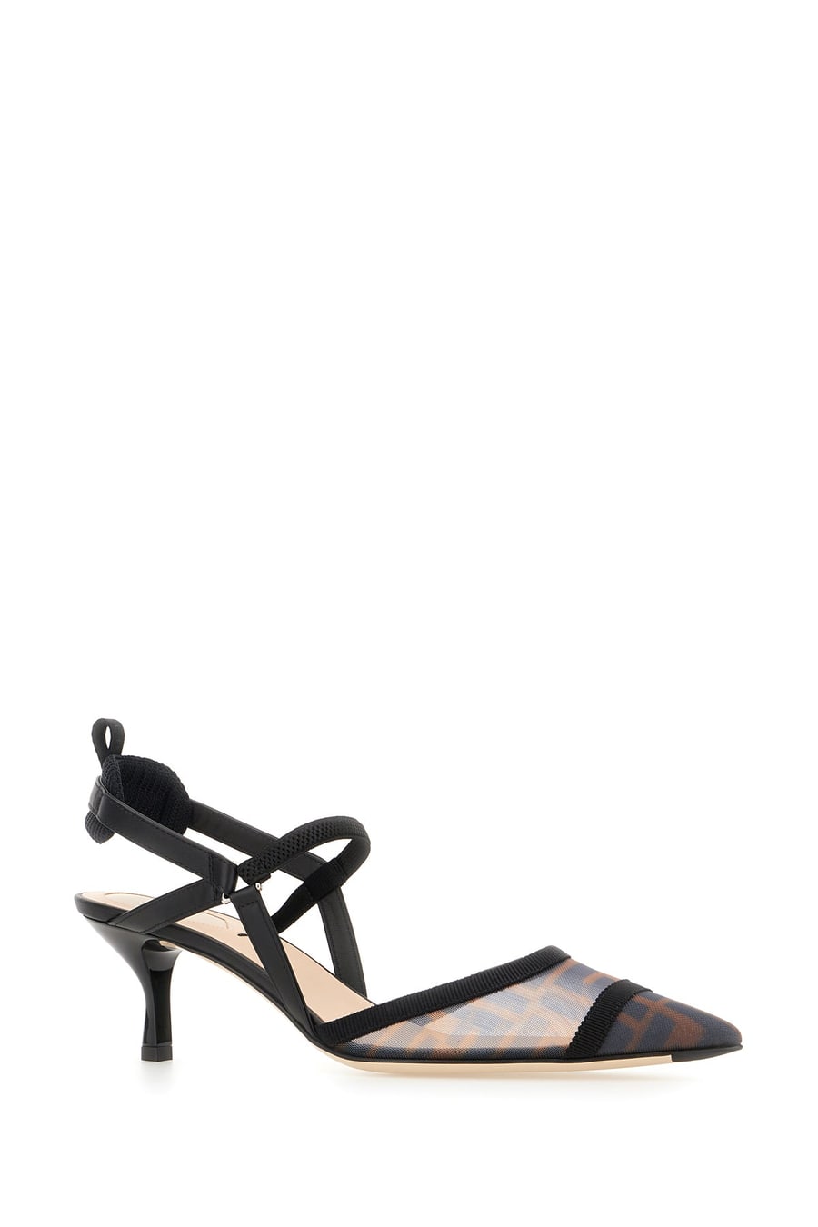 Fendi Scarpe con tacco Colibrì Lite in nylon multicolor, view 2